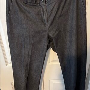 New Directions Dark Gray Women's Trousers